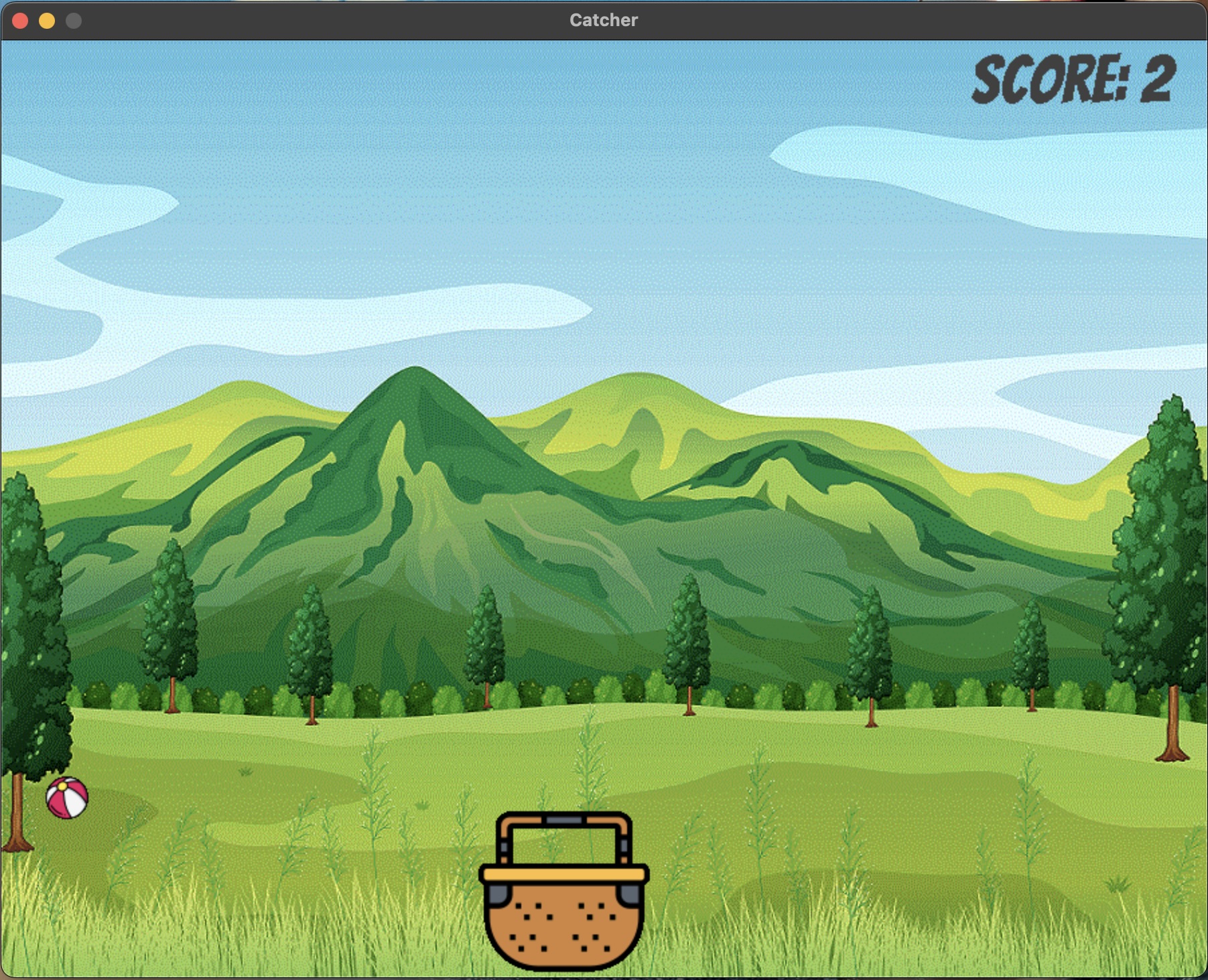 Catcher game made in python
